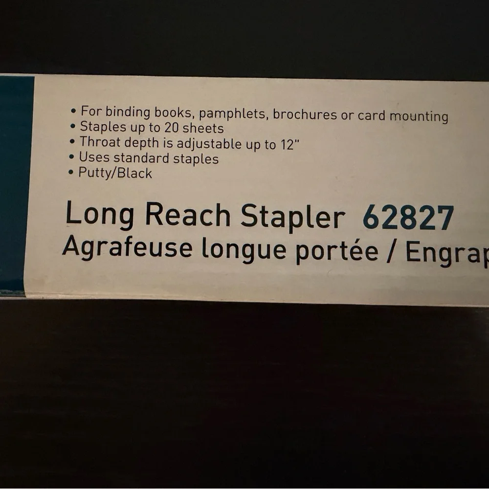 Long Reach Stapler - Beige - Picture 3 of 3